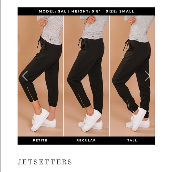 Albion Fit Black Jetsetter Joggers Size XS - Picture 6 of 11